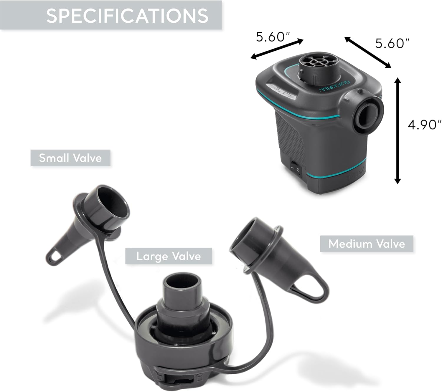 INTEX QuickFill Electric Air Pump INTEX QuickFill Electric Air Pump